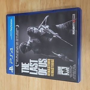 The Last of Us ps4 game. Remastered.